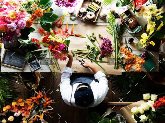 Home demo attachment 144 flower shop business owner working service psegwhl